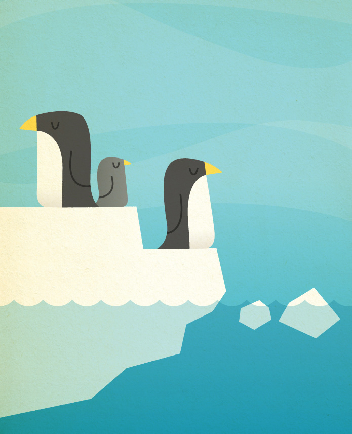 Chad Geran - Freelance Illustrator - Lifestyle, Children's Books,  Advertising, Greeting Cards, Editorial, Vector - Penguins