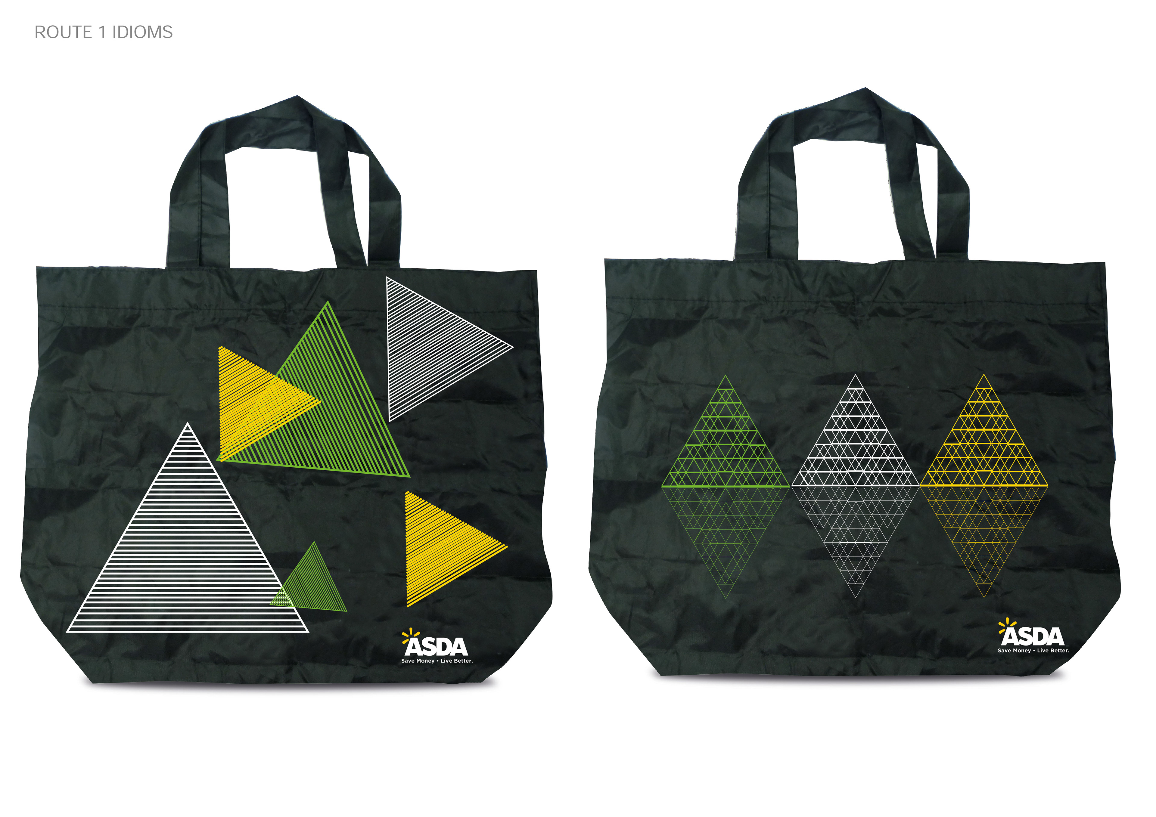 aaron cranfield ASDA REUSABLE BAGS