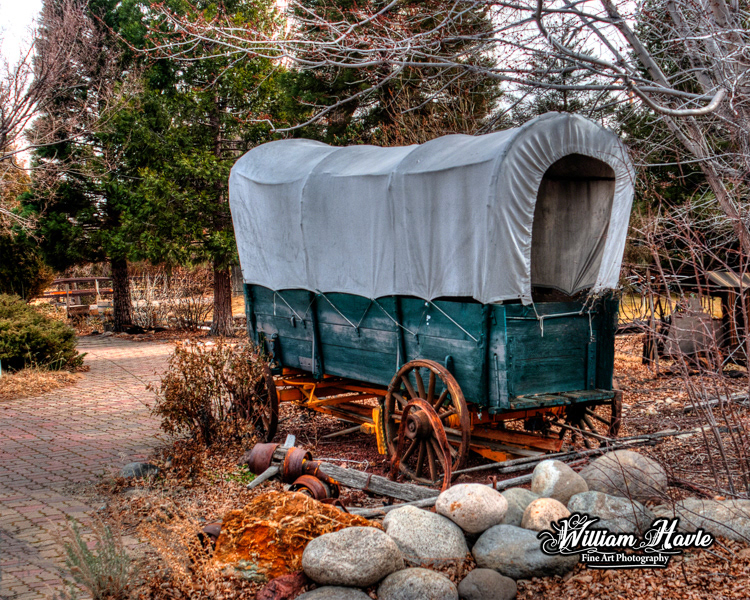 Old West Covered Wagon