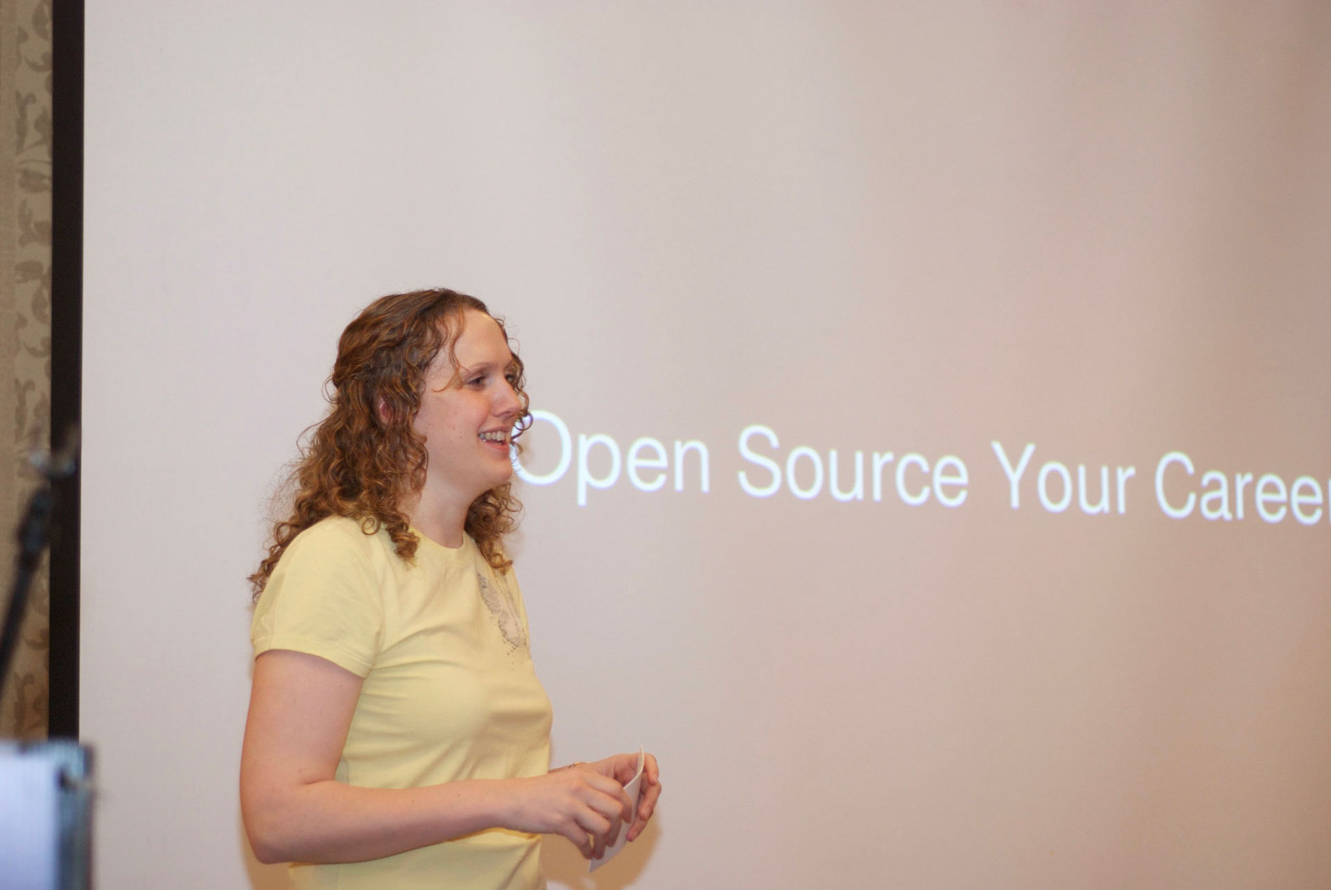 This talk had no slides and was excellent