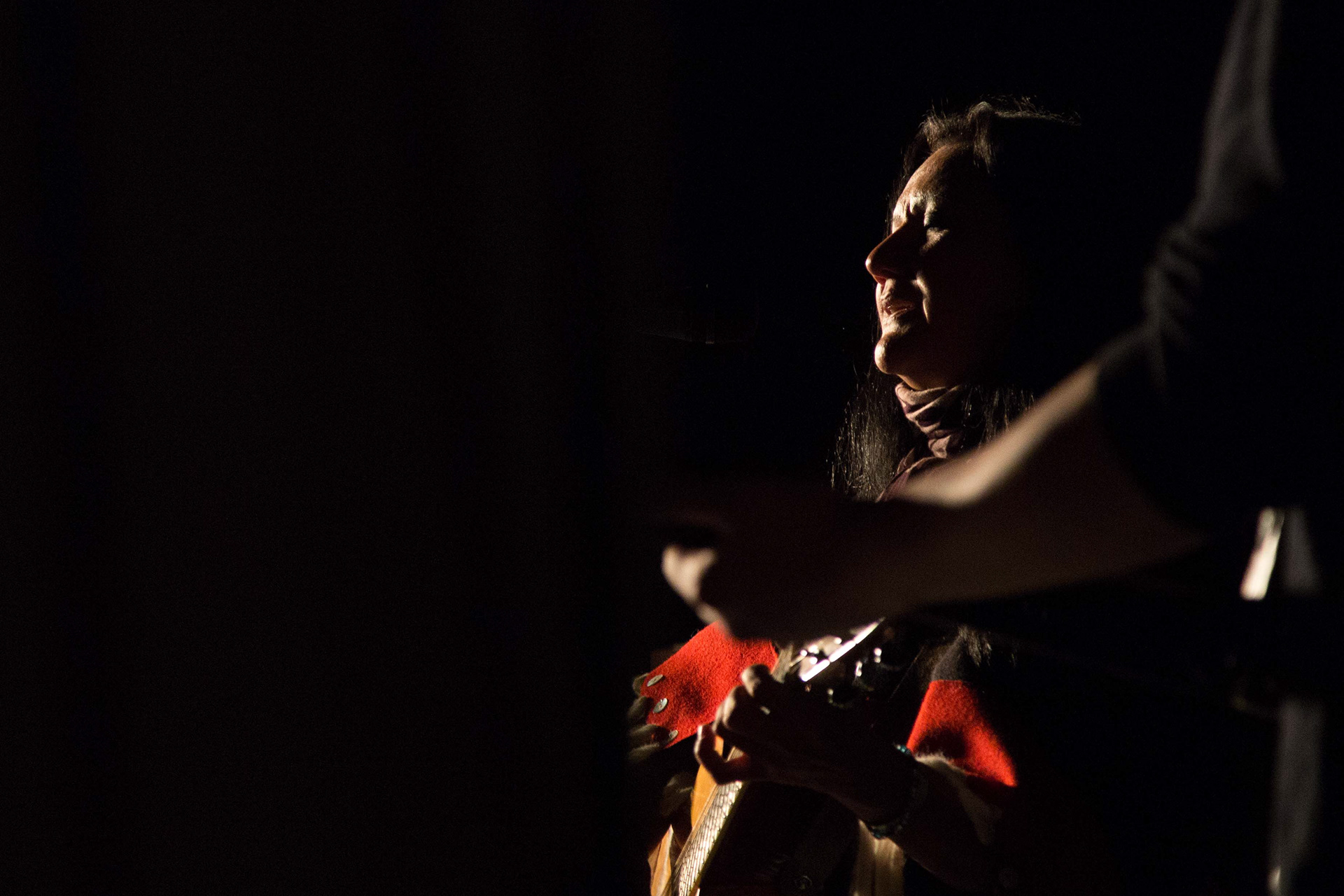Cheryl Bear performing at Bez Arts Hub in Langley, BC / April 07 2017