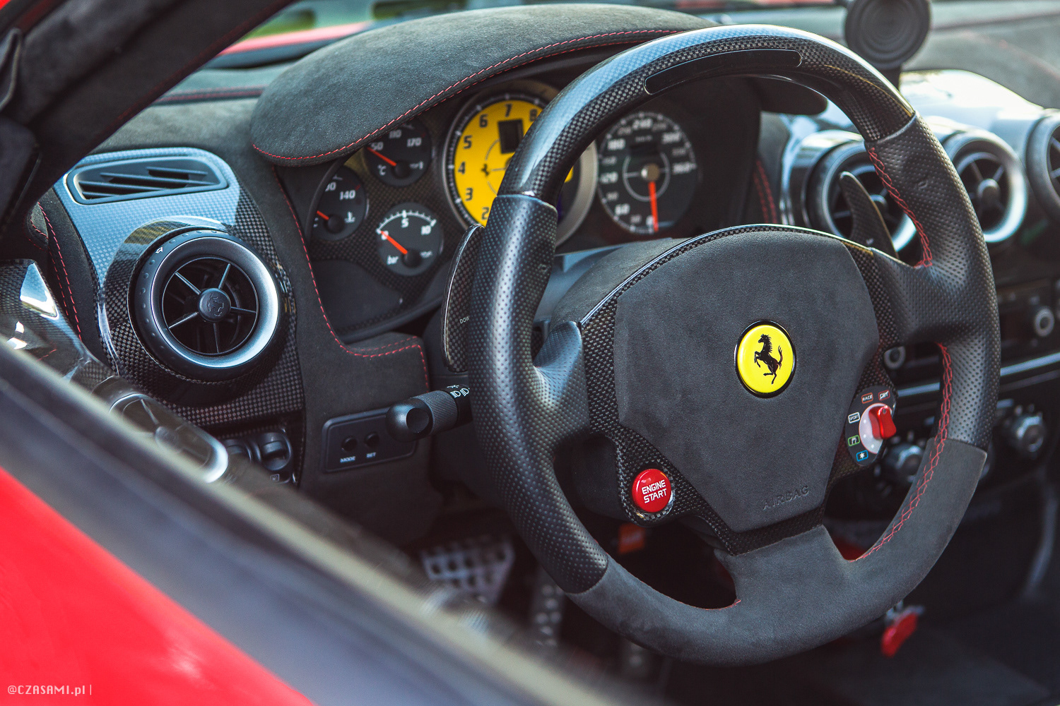 Ferrari 430 scuderia. . Forzaitalia 2016. Fotografia motoryzacyjna CZASAMI.pl