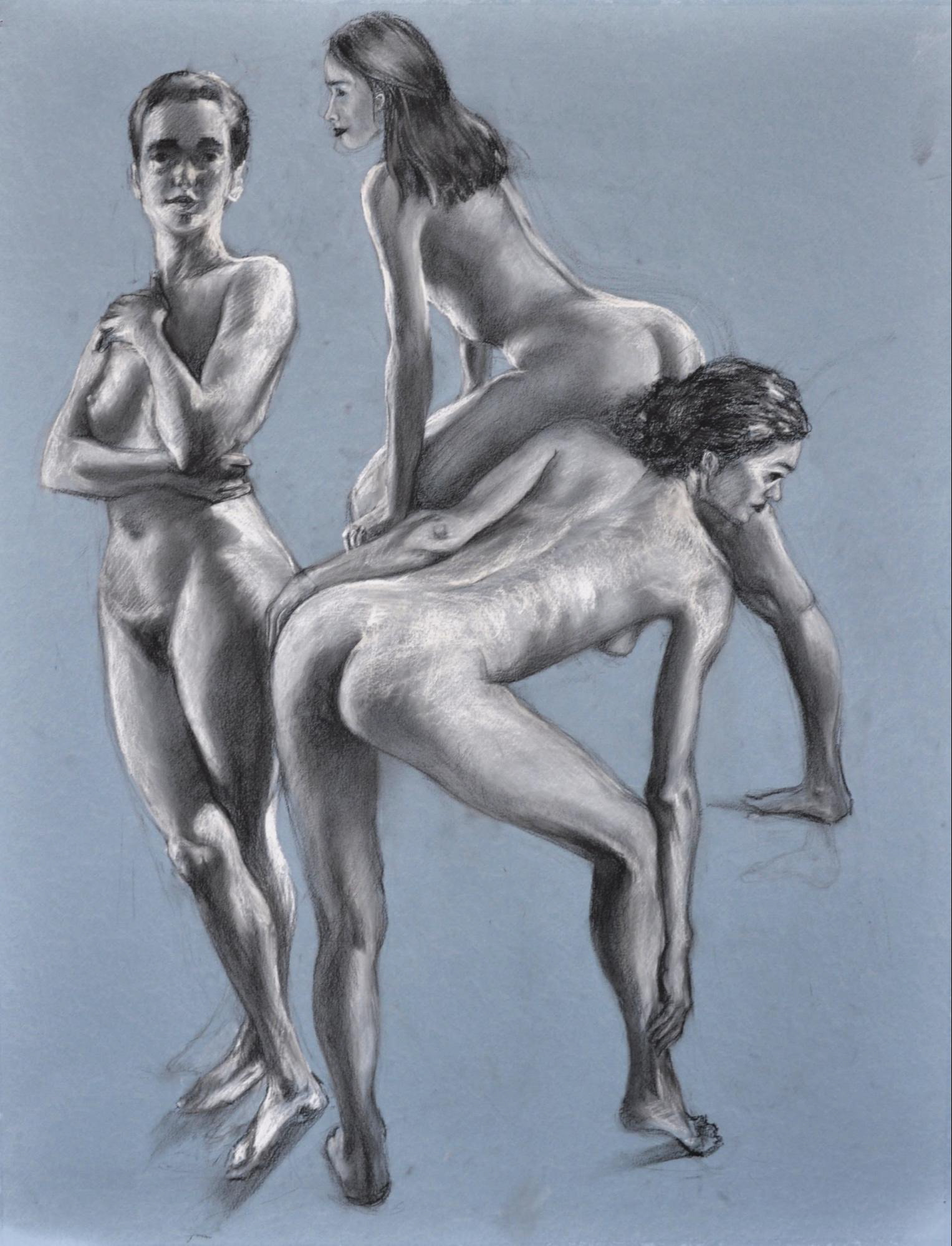 2017 | Human Form Study in Charcoal