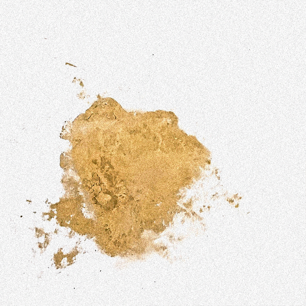 Audio represented in Brass Powder