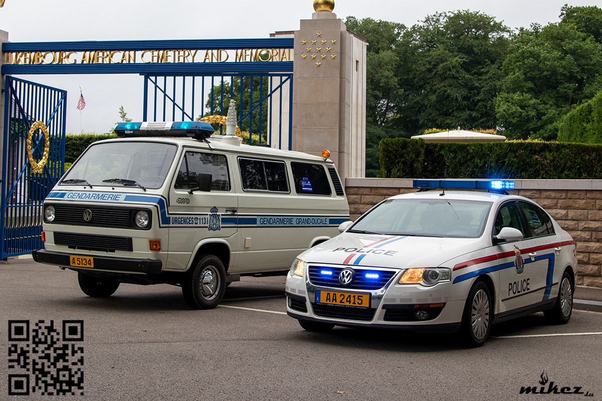 T3 Gendarmerie + Passat Police Grand-Ducale