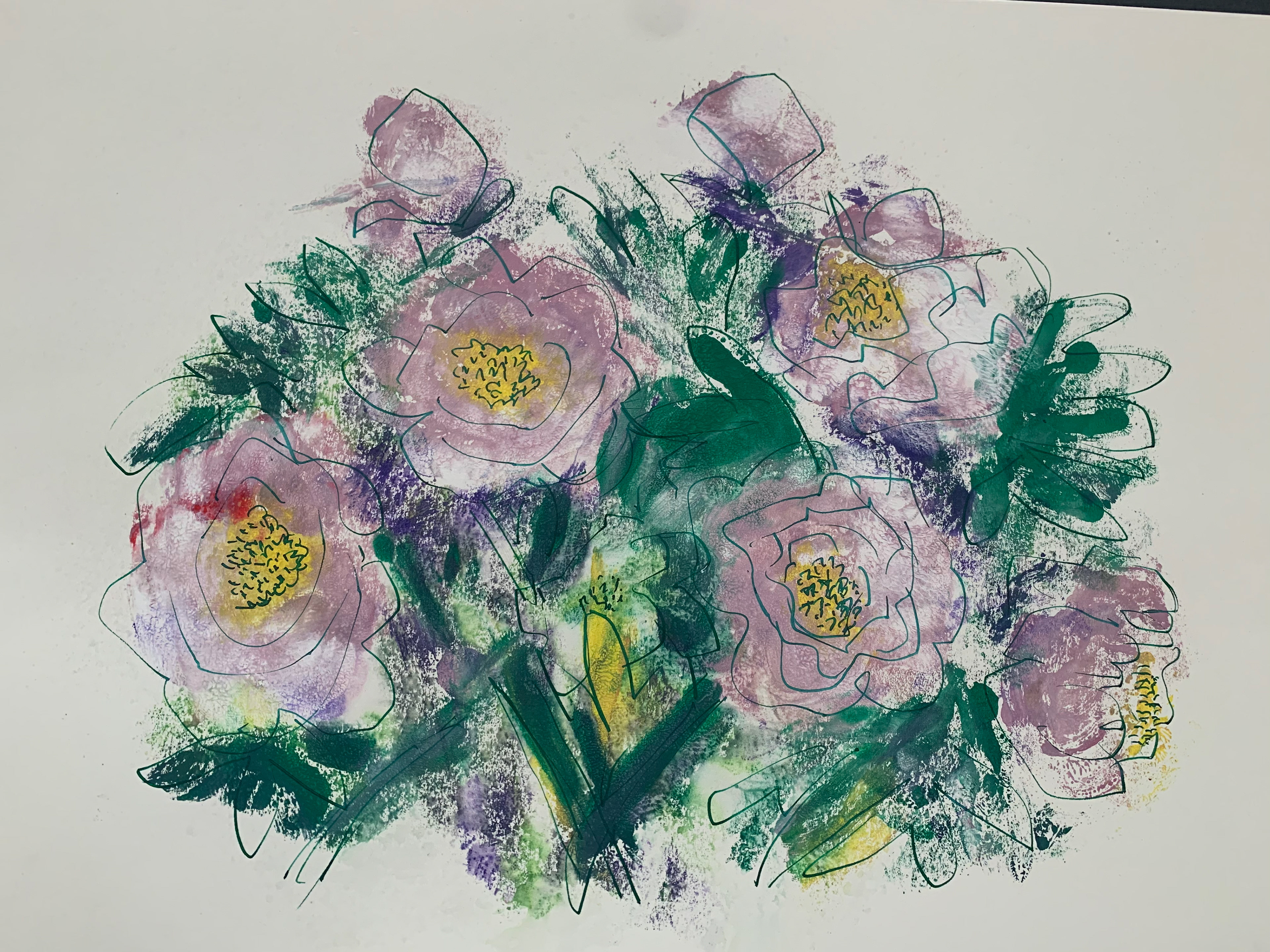 31 / Tree Peonies, 11 x 14 / $250