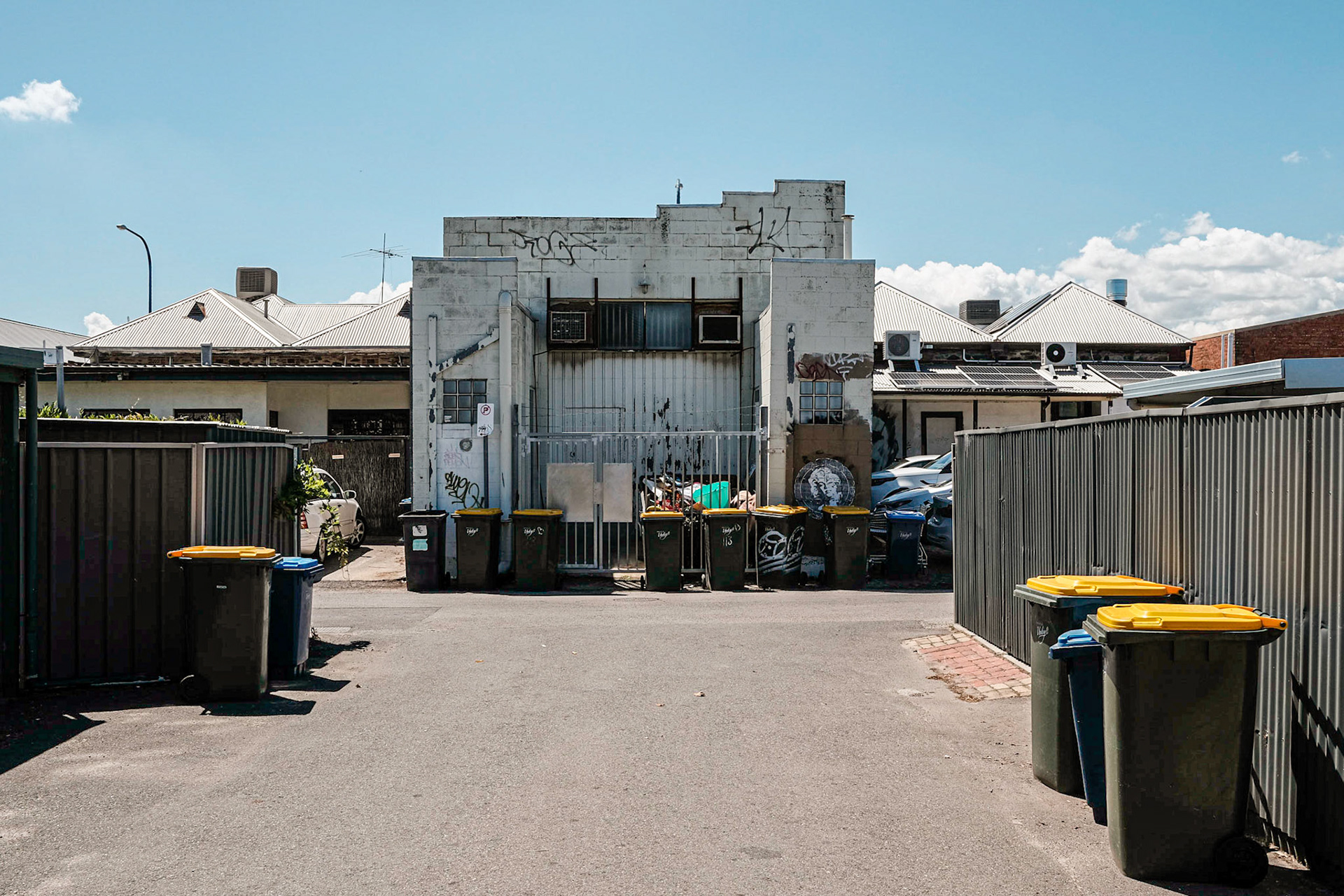 Two restaurants and a thrift shop