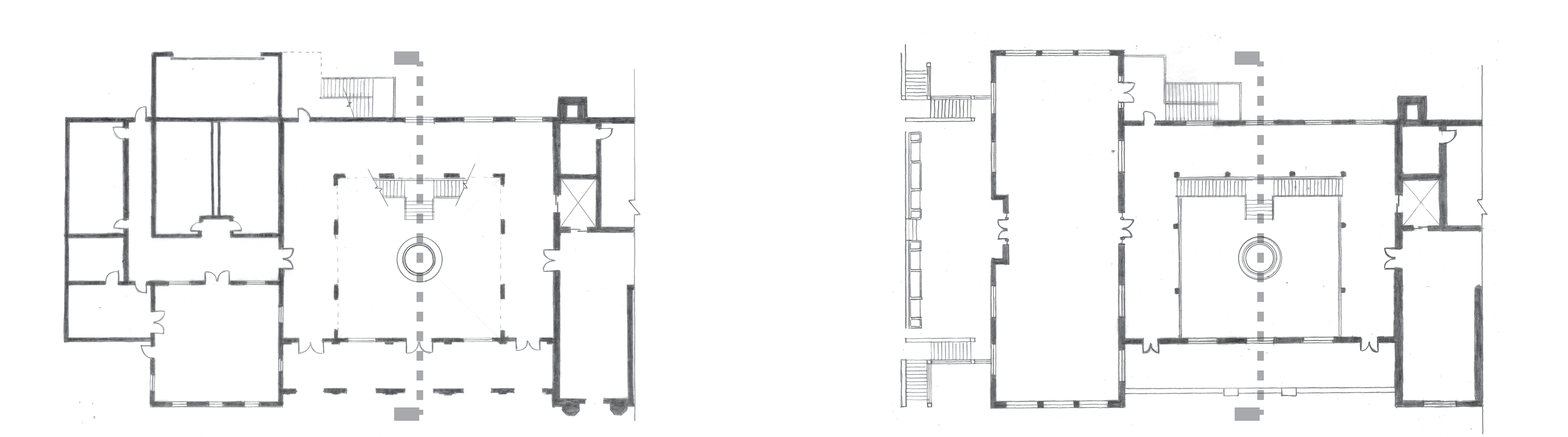 North Addition/Atrium Plans - First, Second