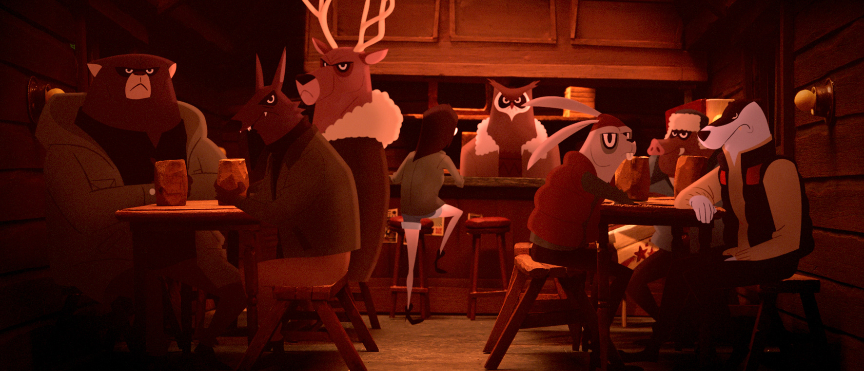 "The Seven Red Hoods" a short-film by Léo Verrier (prod : Chez Eddy)