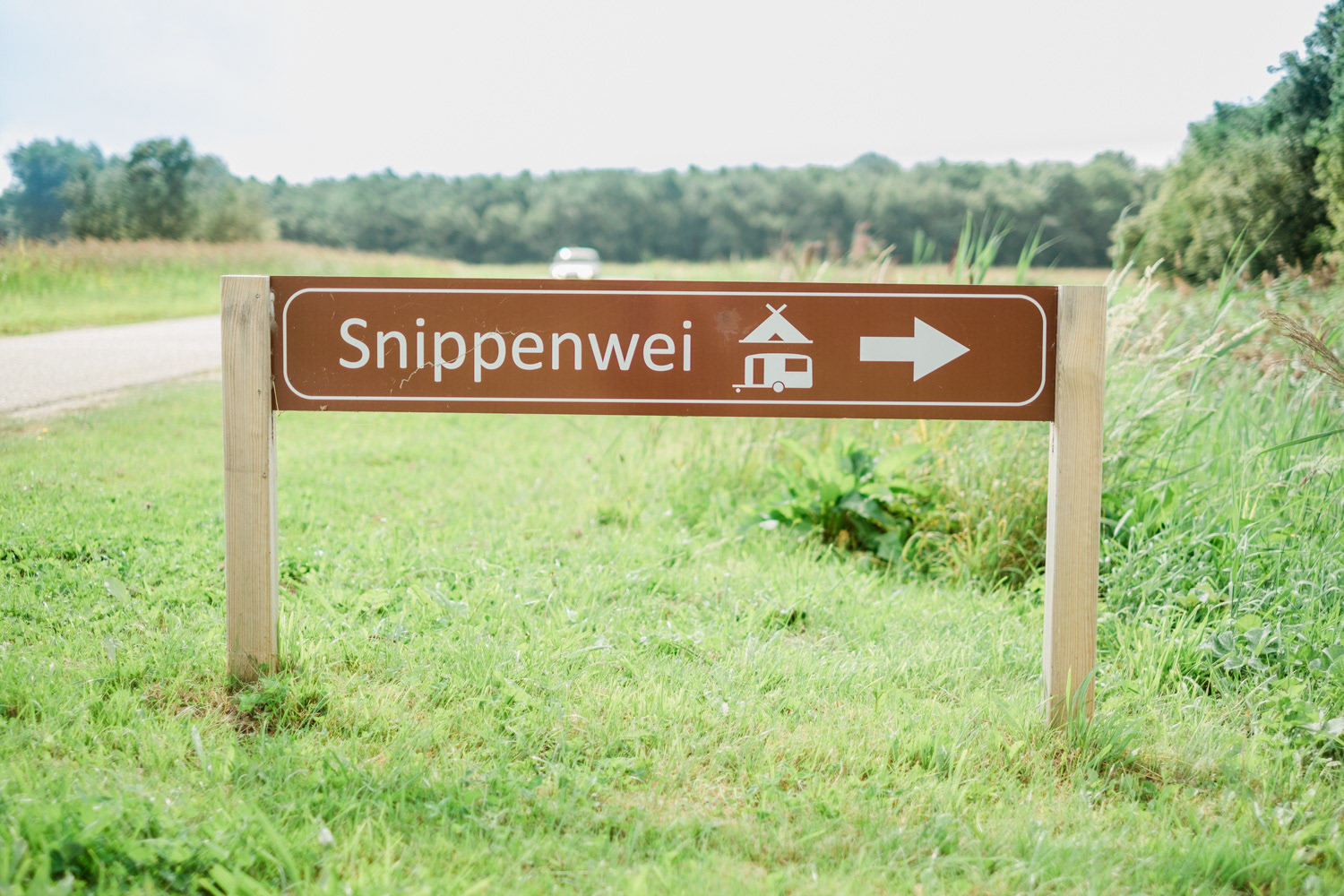 snippenwei naar camping