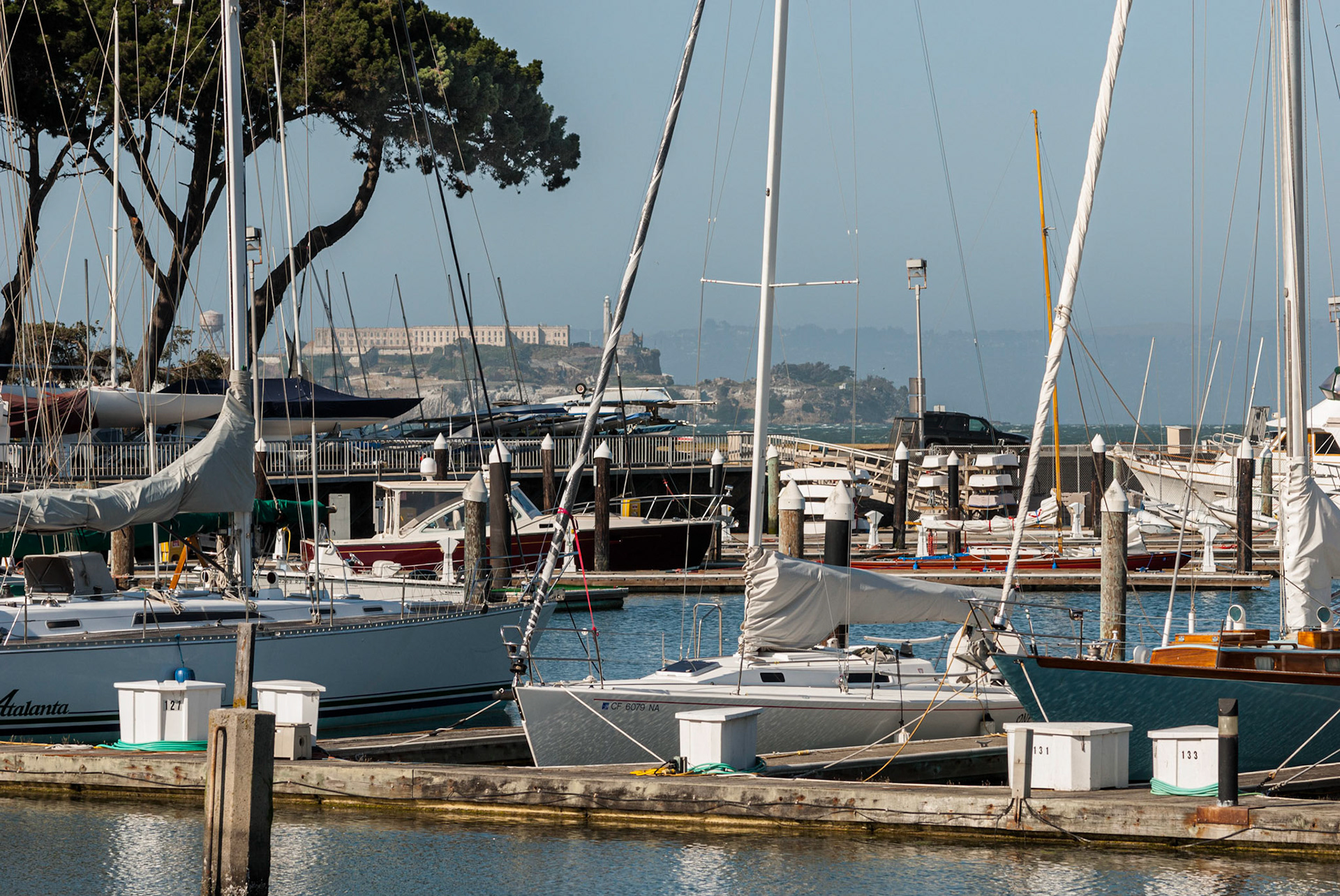 Yacht Harbor and Alcatraz, The Marina District, San Francisco, 2010