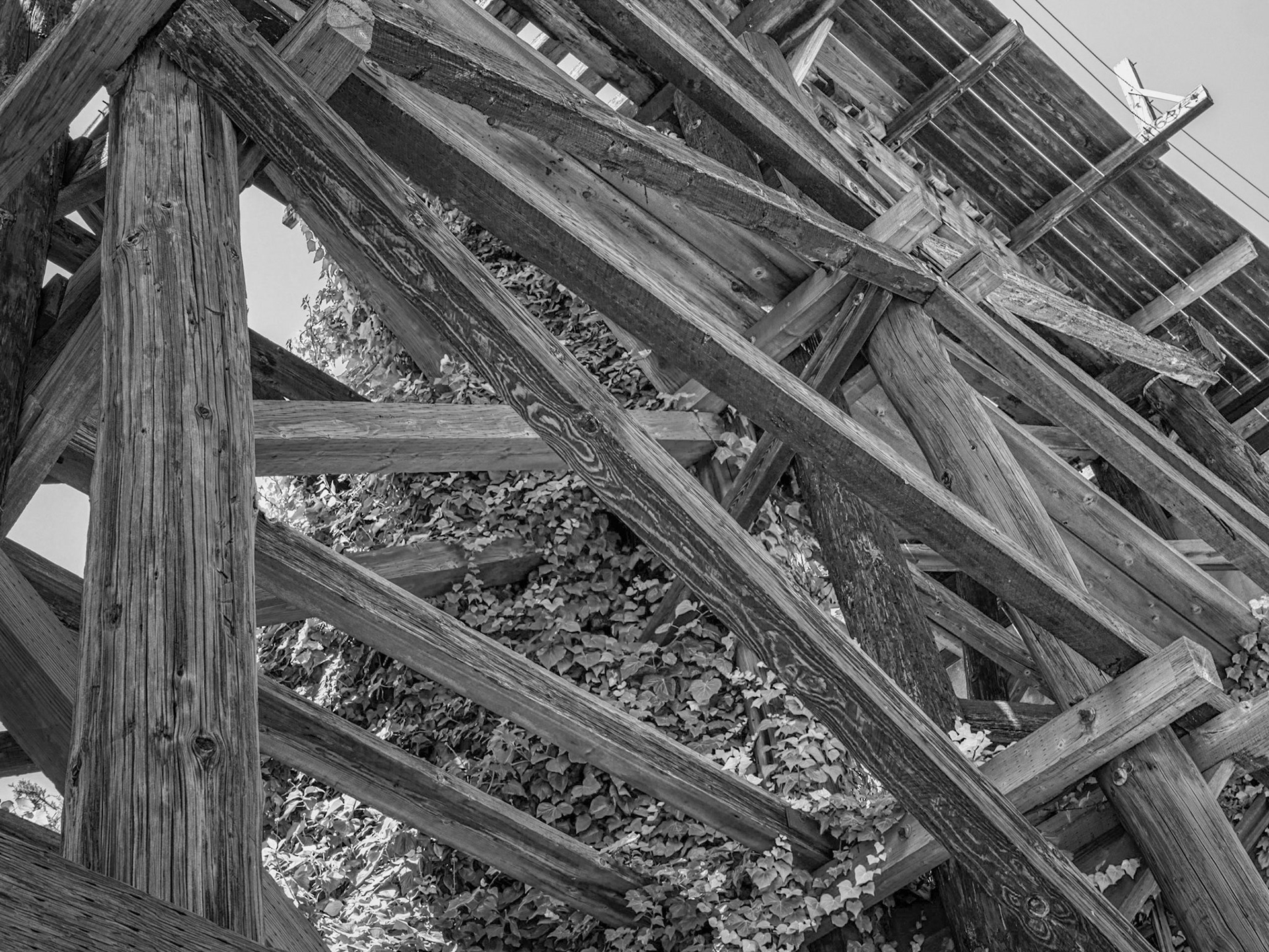 Old Wooden Trestle, Capitola, 2012