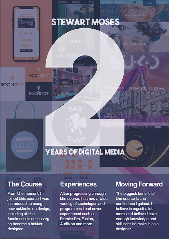Stewart Moses - 2 Years of Digital Media
