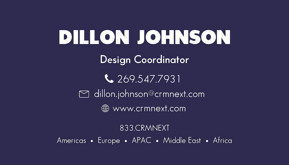 Branded Business Card