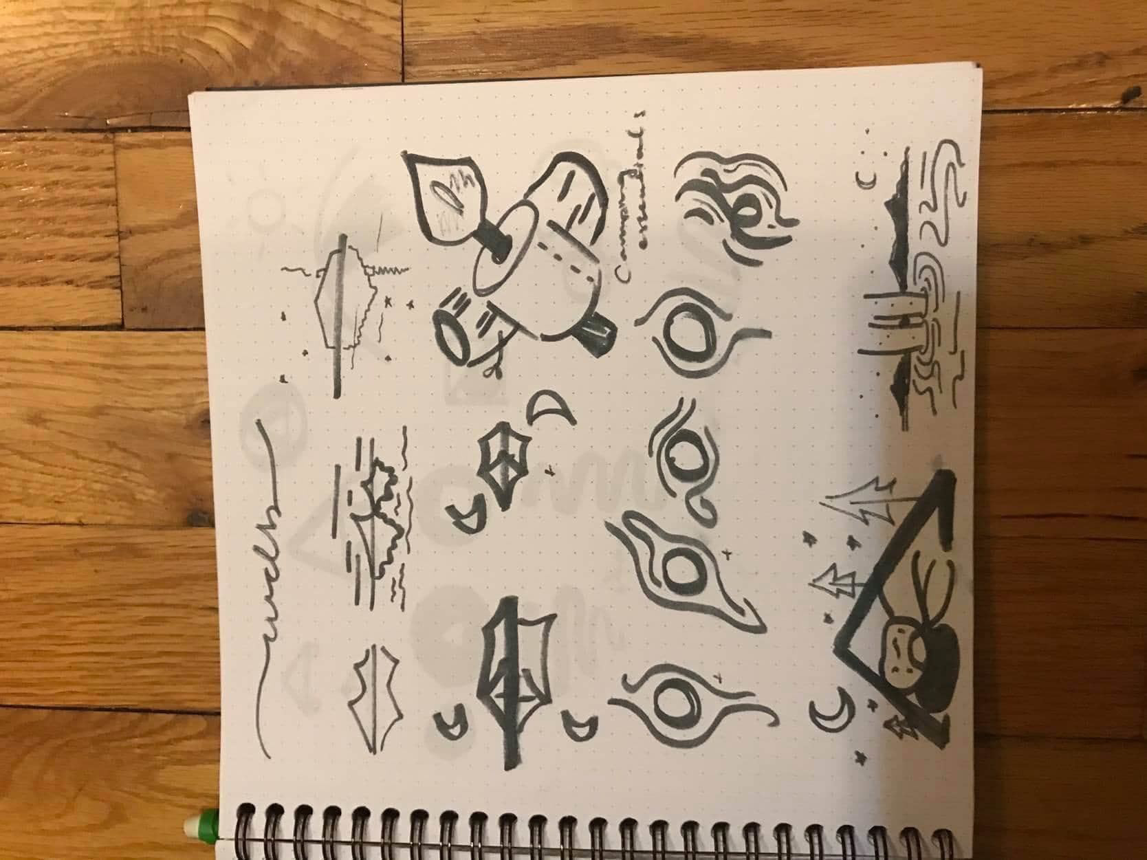 Icon sketches