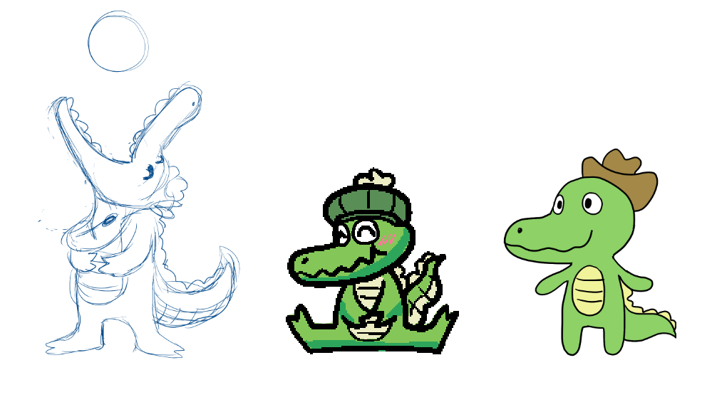Pet ideas based on aligator