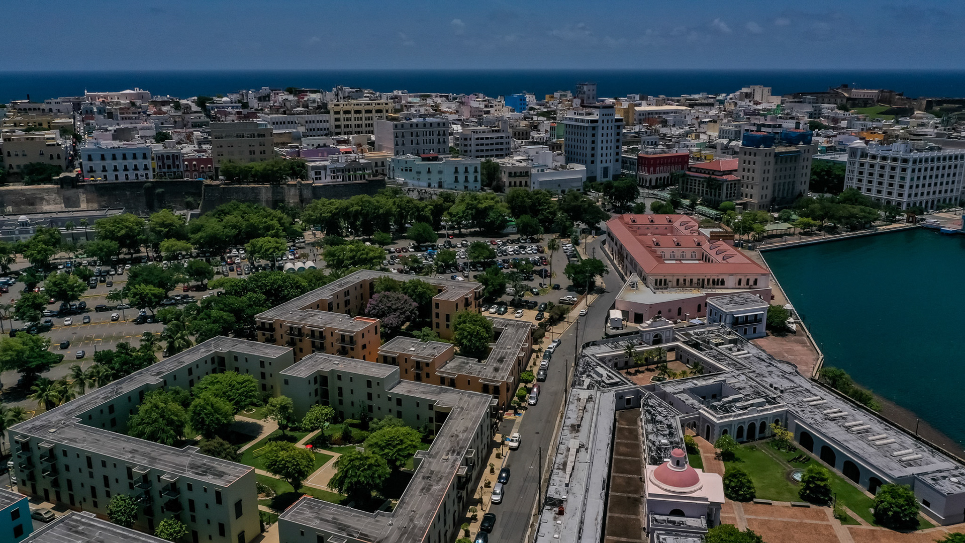 Viejo San Juan visto desde La Puntilla