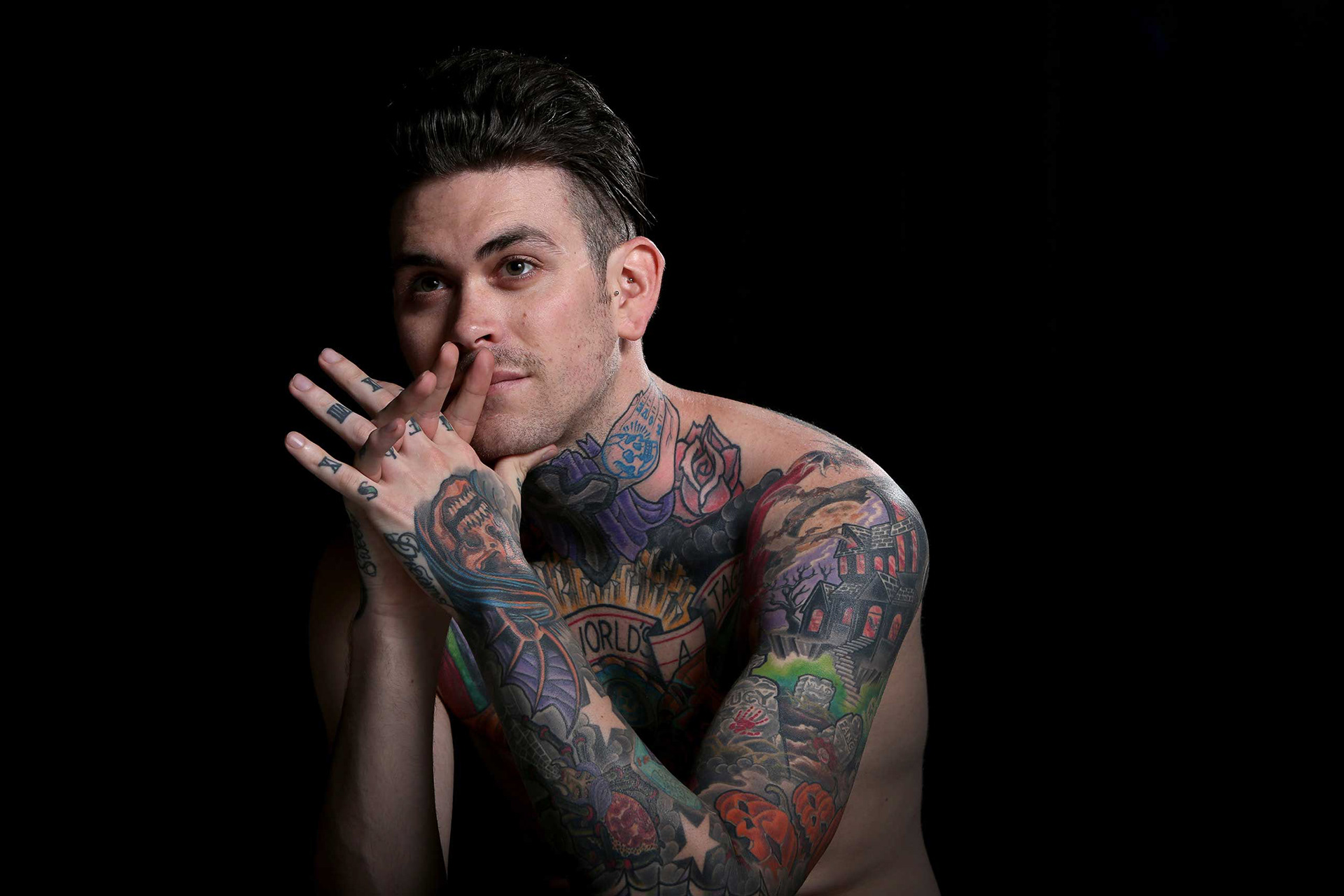 Matthew Garwood - The Tattooed Tenor © Chris Pavlich