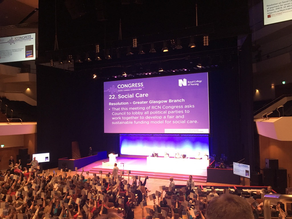 Main Auditorium Voting