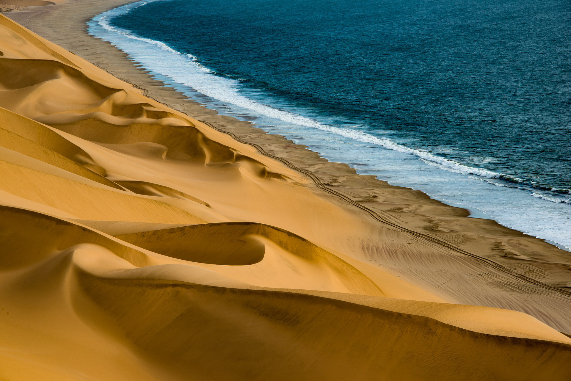 Dunes Namibia Coast in Africa