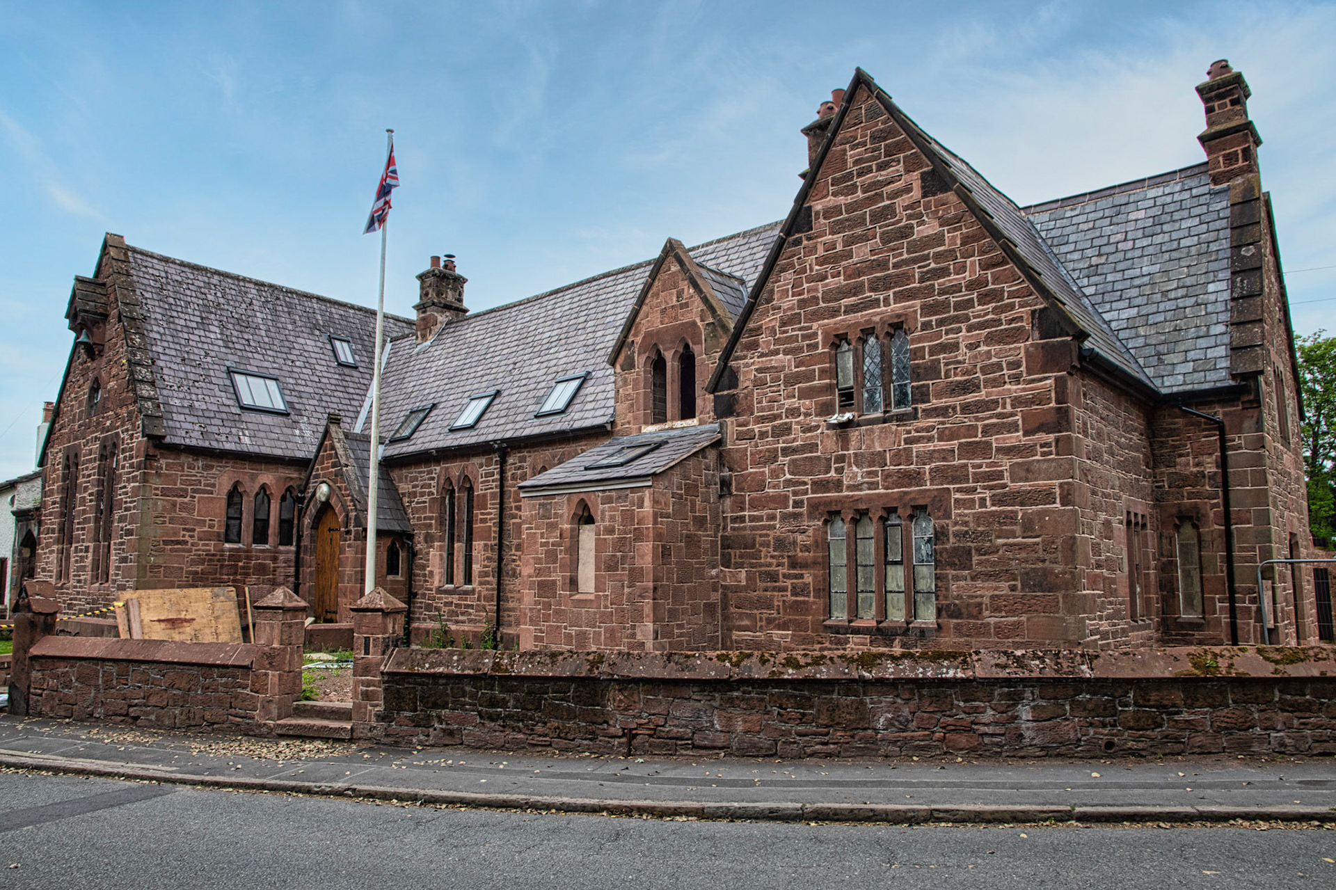 St Marys Primary School  (Grade II Listed), Stanley Lane. Currently being converted to housing units.