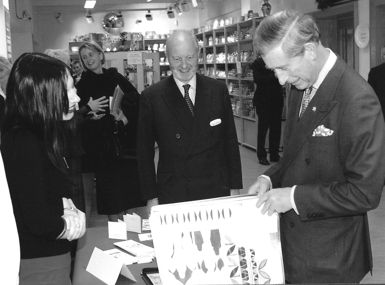 Lynne with HRH Prince of Wales