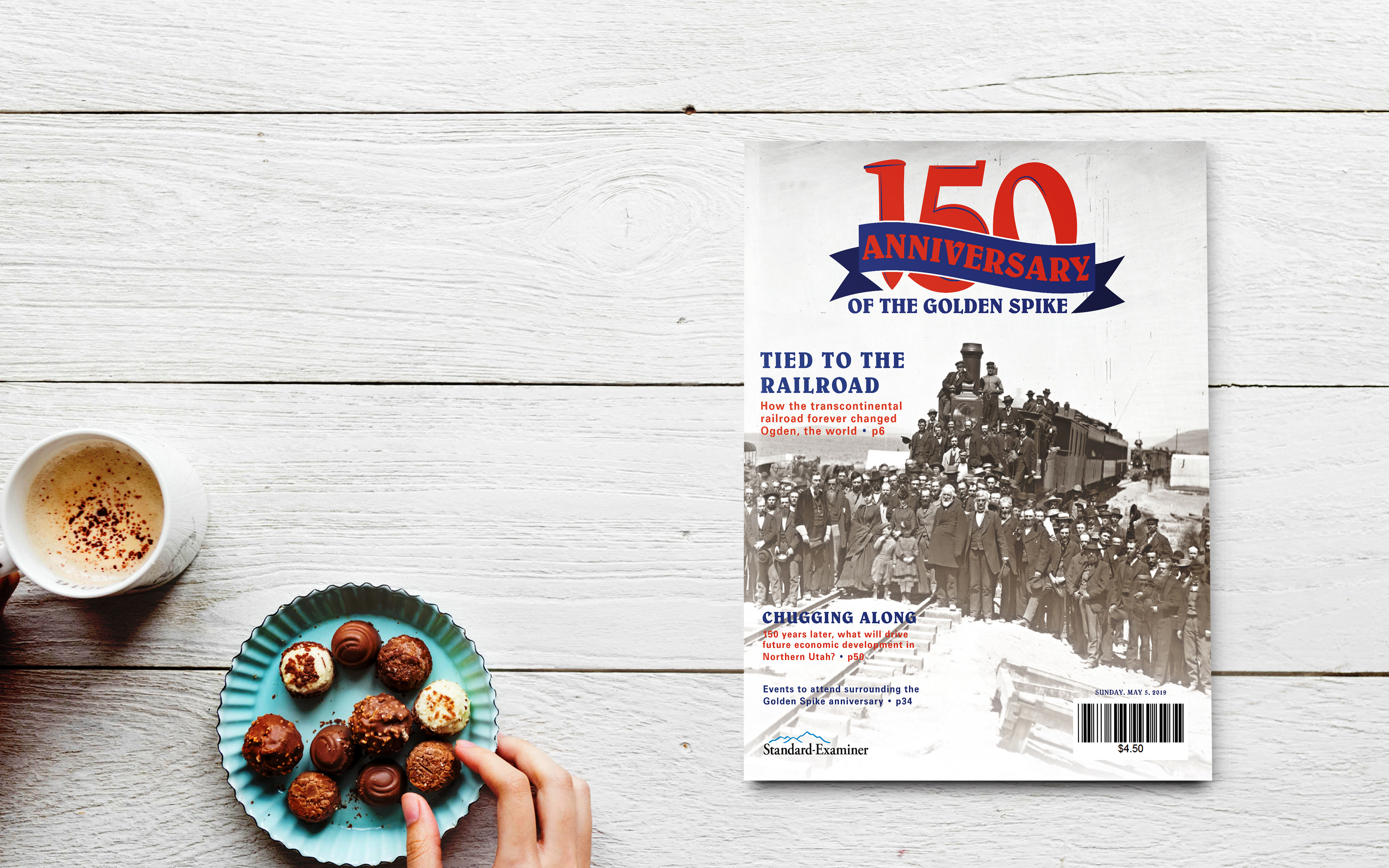 150th Anniversary of the Golden Spike Cover