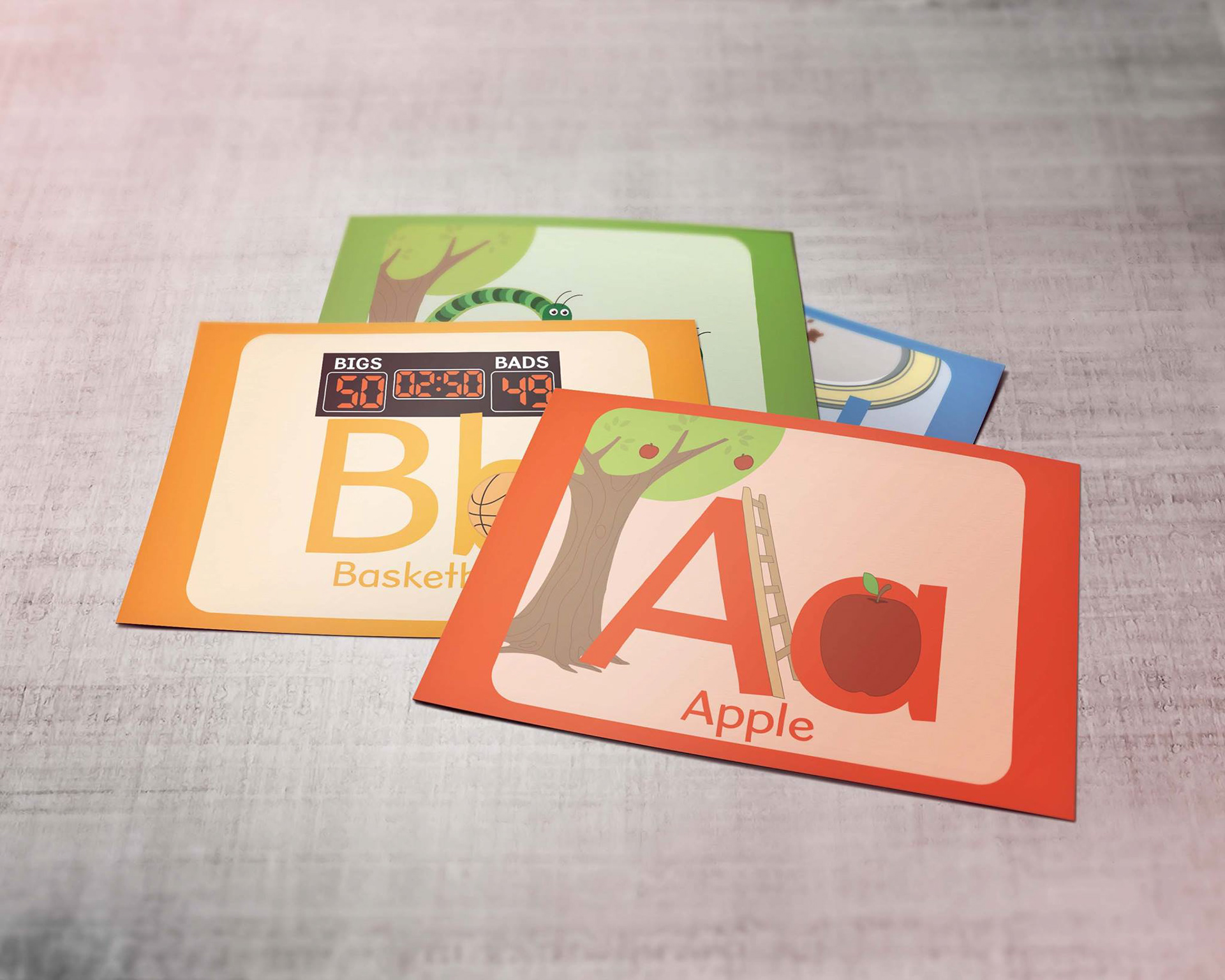 Flash Cards A-D