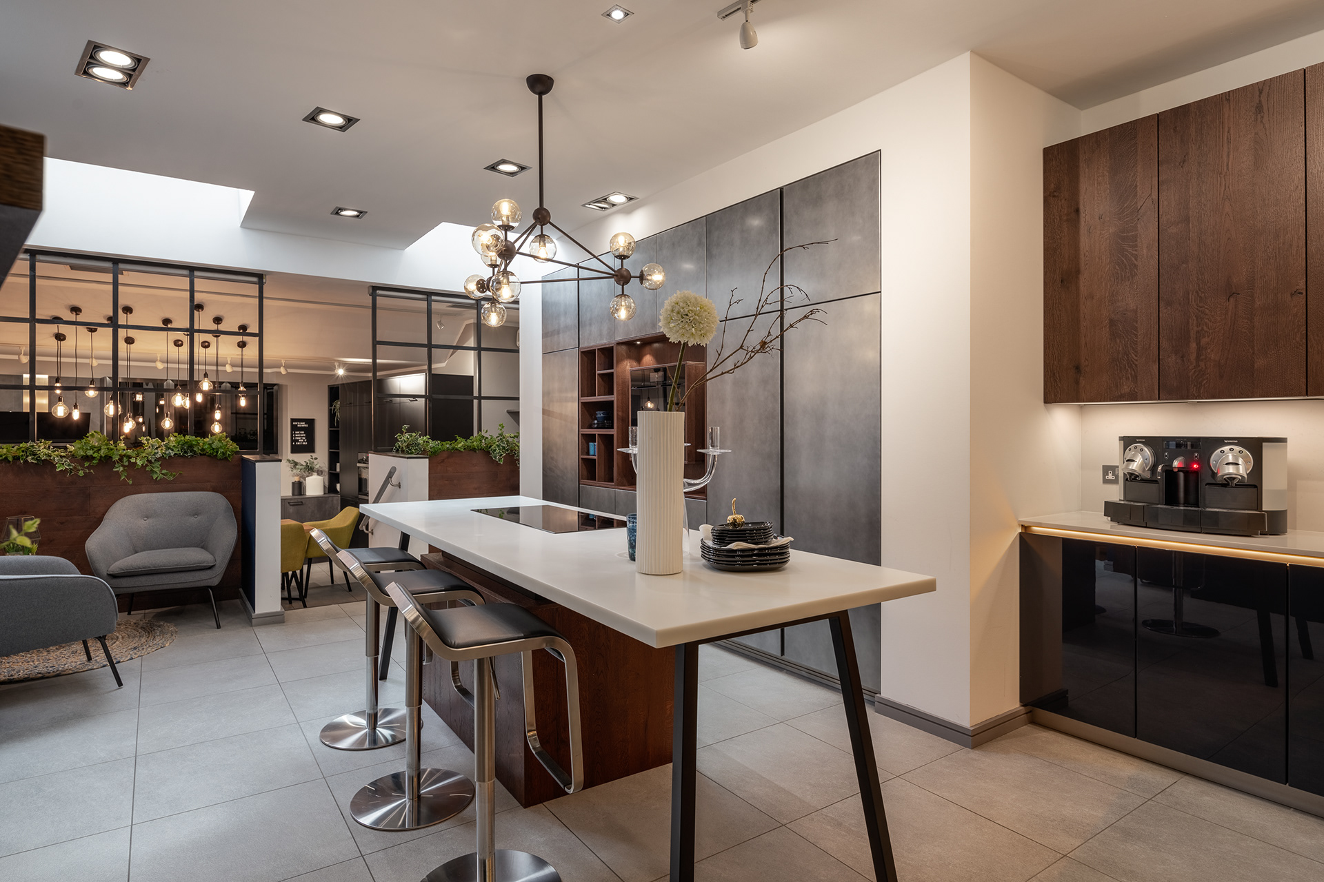 Häcker Kitchens Showroom by London based commercial photographer - Marcin Noga