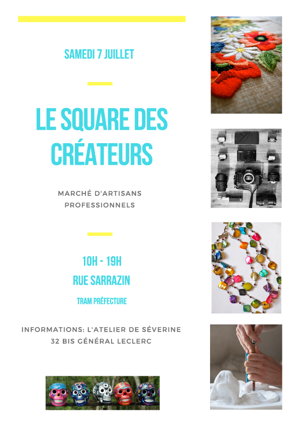 Flyer fait intialement par l'organisatrice