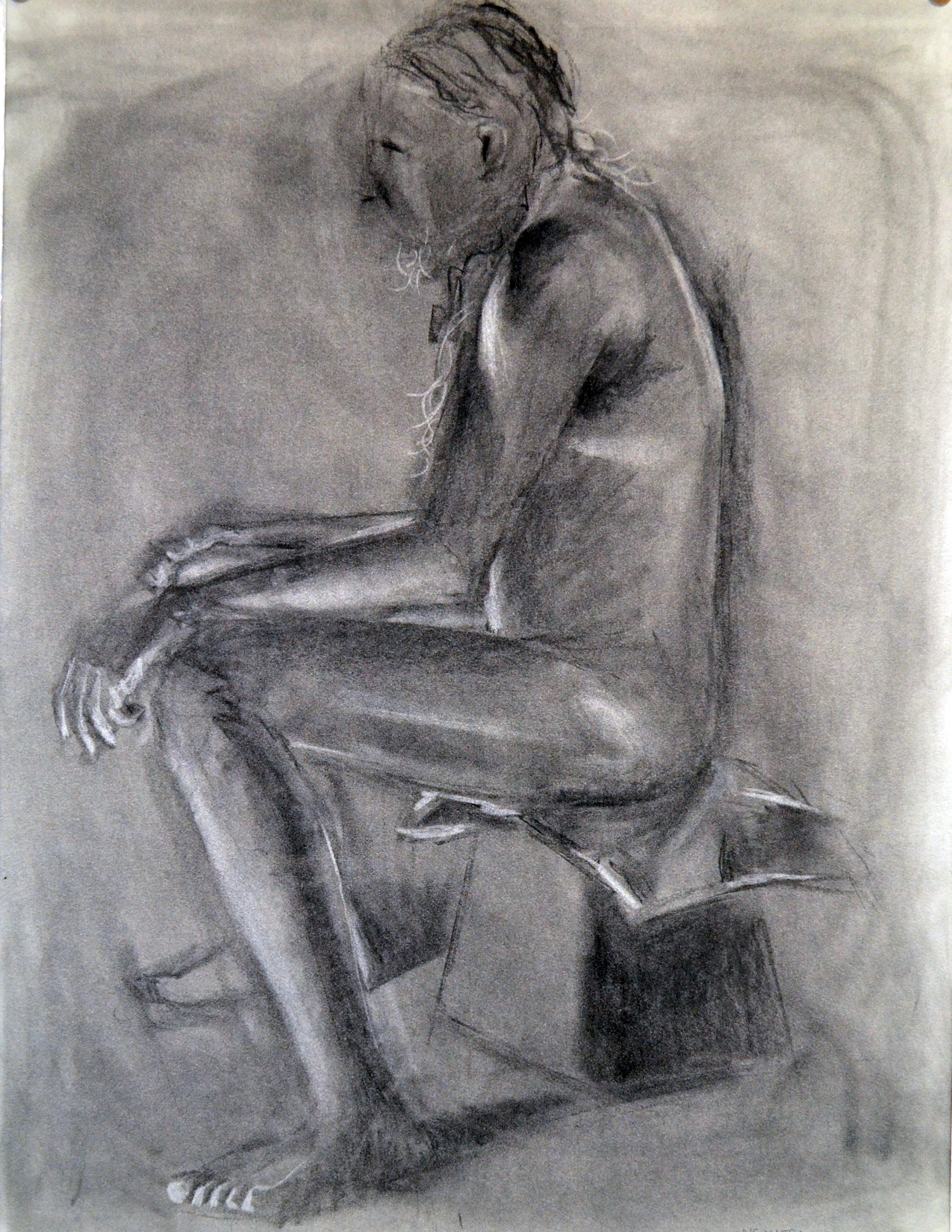 Value Study (Vine Charcoal).