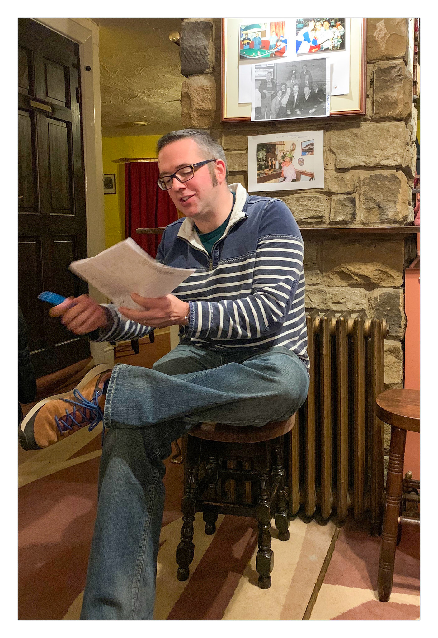 Tim at the Quiz (AB)