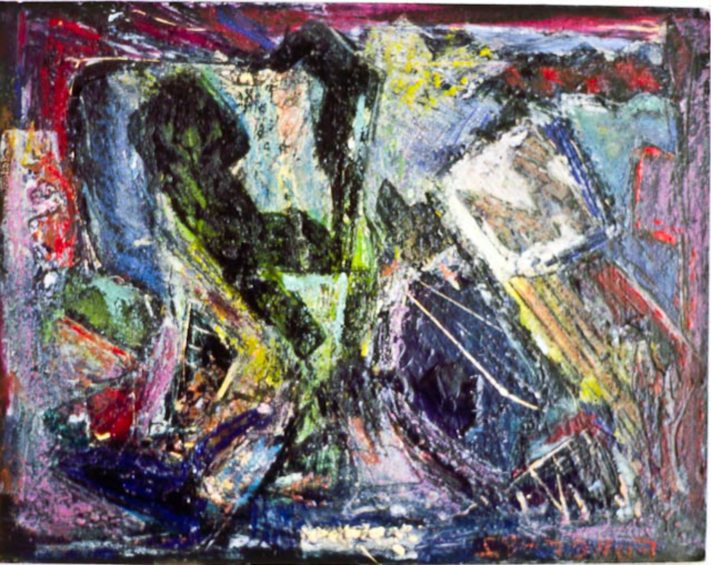 acrylic on board
