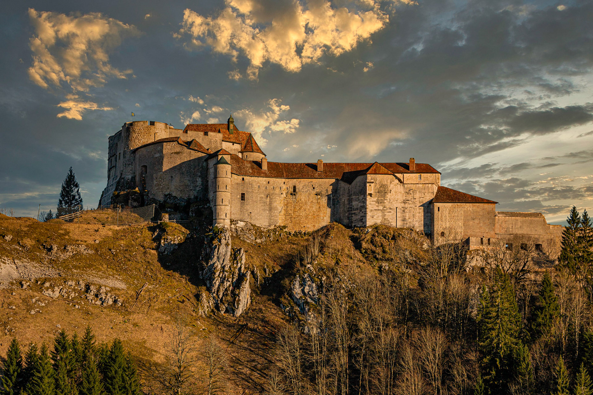 Fort de Joux, La Cluse-et-Mijoux (Doubs)