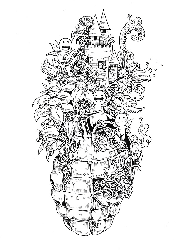 Download Kerby Rosanes Illustrator Portfolio Doodle Invasion