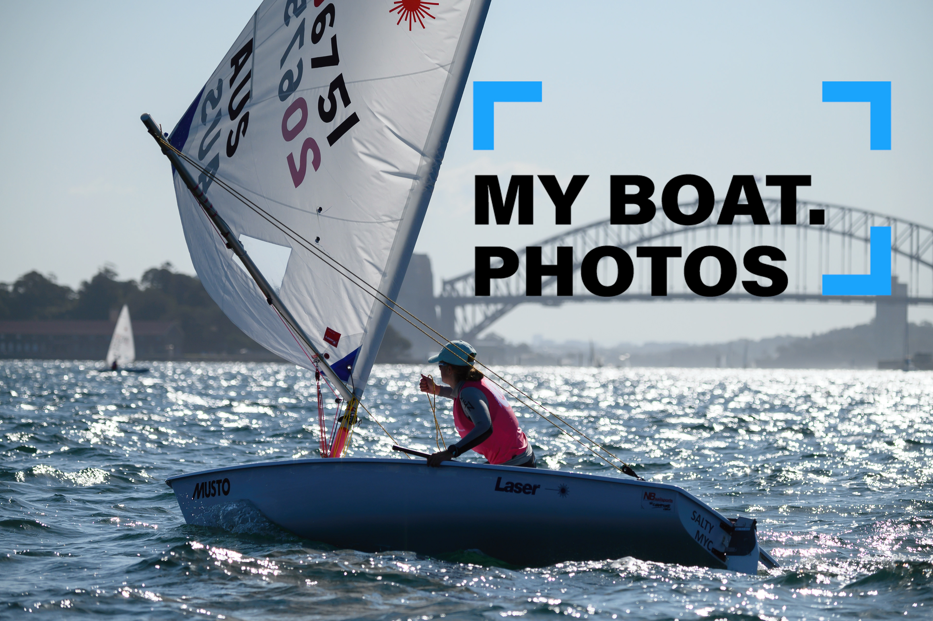 Sailing Laser Radial Sydney Bridge Evie Saunders JonWest.Photography