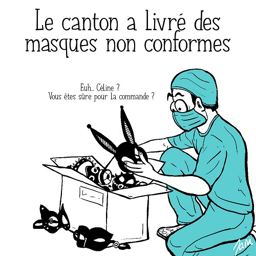 Dessin réalisé pour La Torche Vaud.