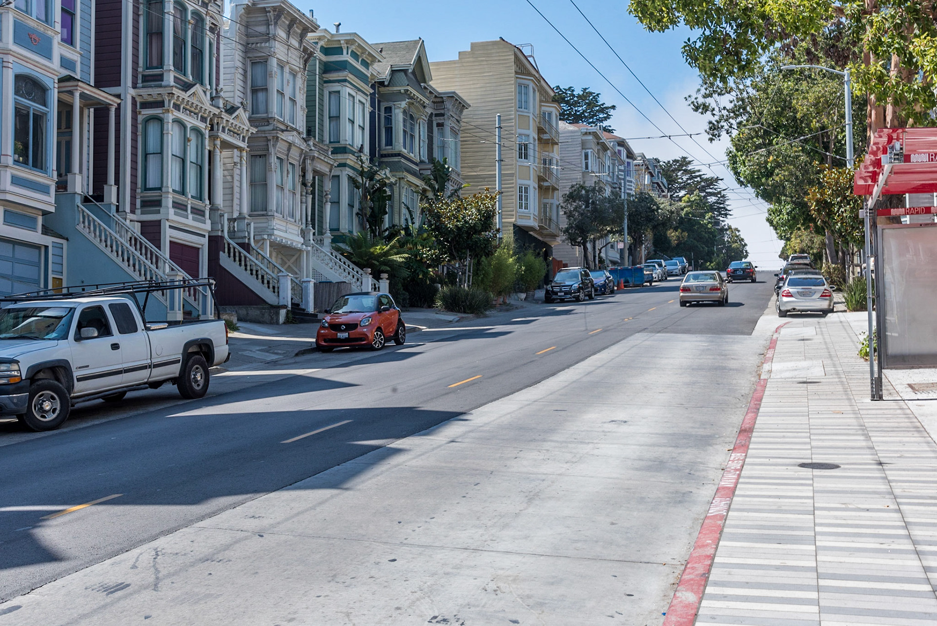Typical gradient on many San Fransisco streets!