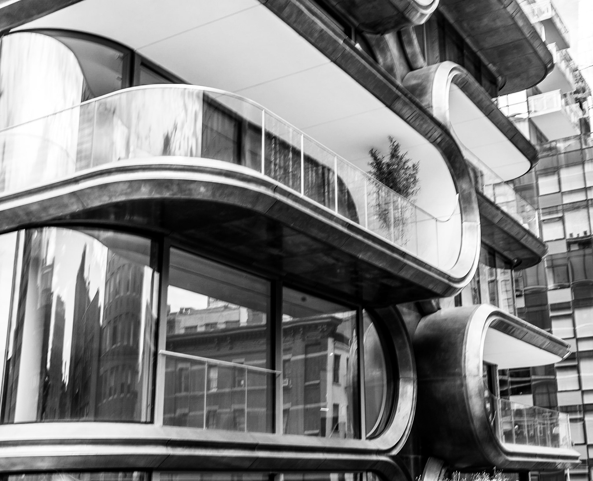 More graphic lines for black & white. Manhattan