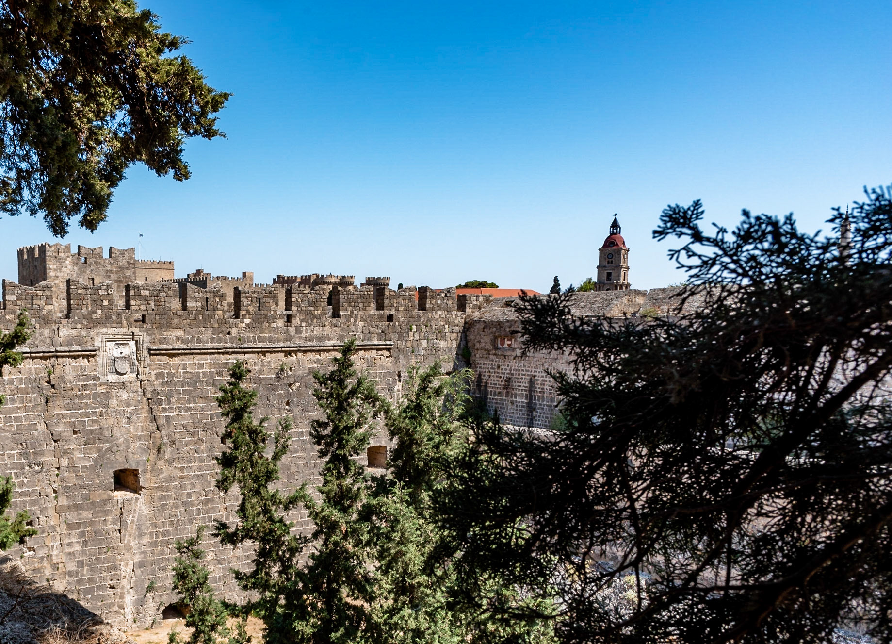 Rhodes Town, walled city