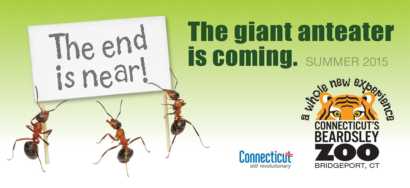 Zoo Anteater Exhibit Billboard