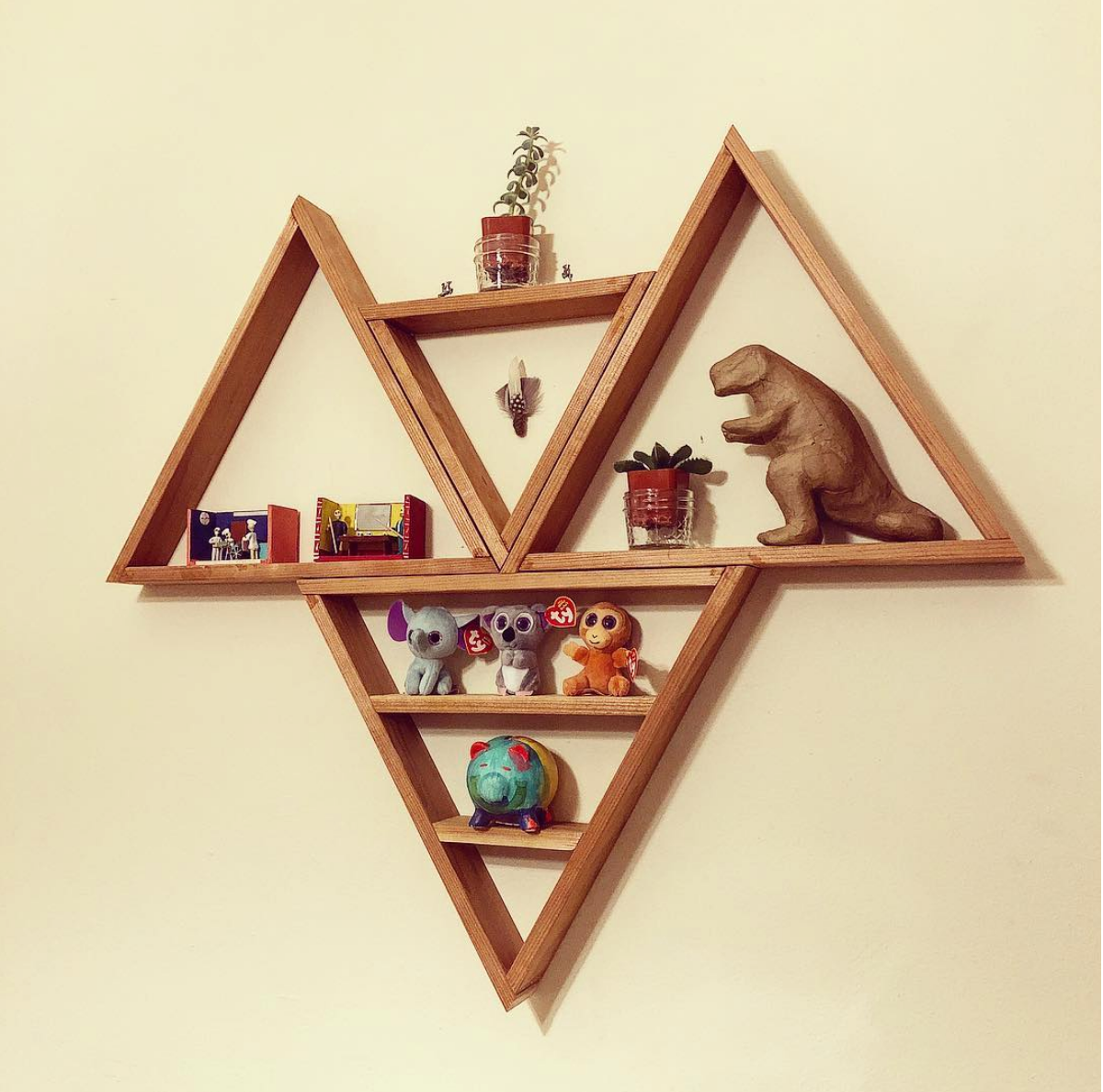 Wall triangles.