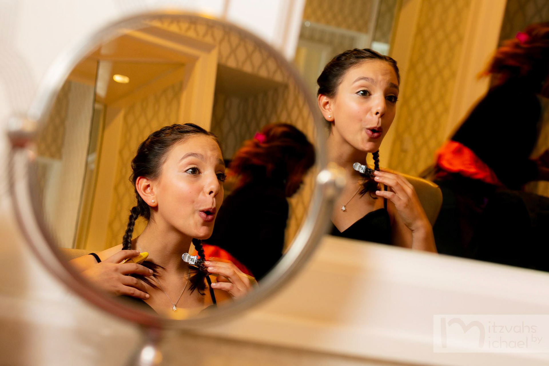 Charlotte's Bat Mitzvah havdalah service at Beth El and party at Woodmont Country Club January 18, 2019.