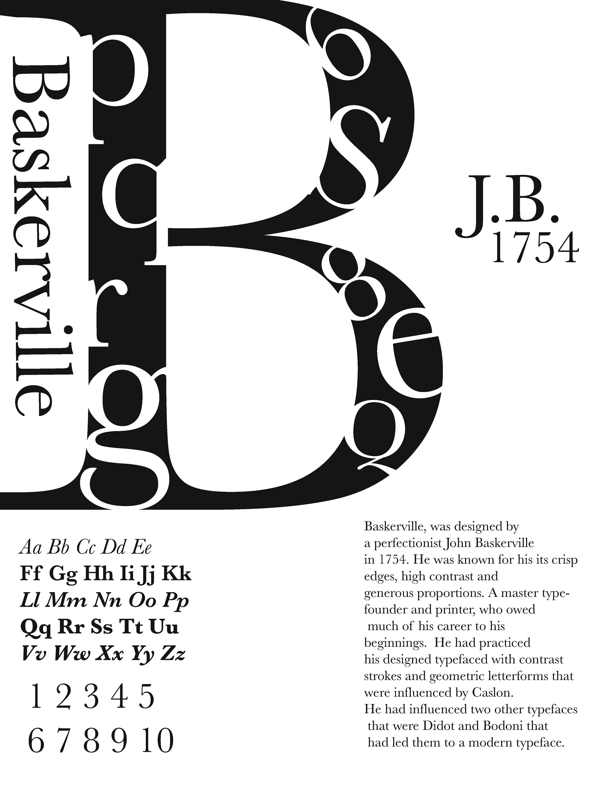 Typeface Poster