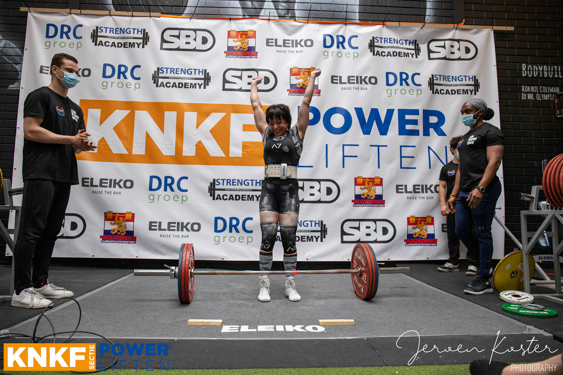 NK powerliften 2021 Dames