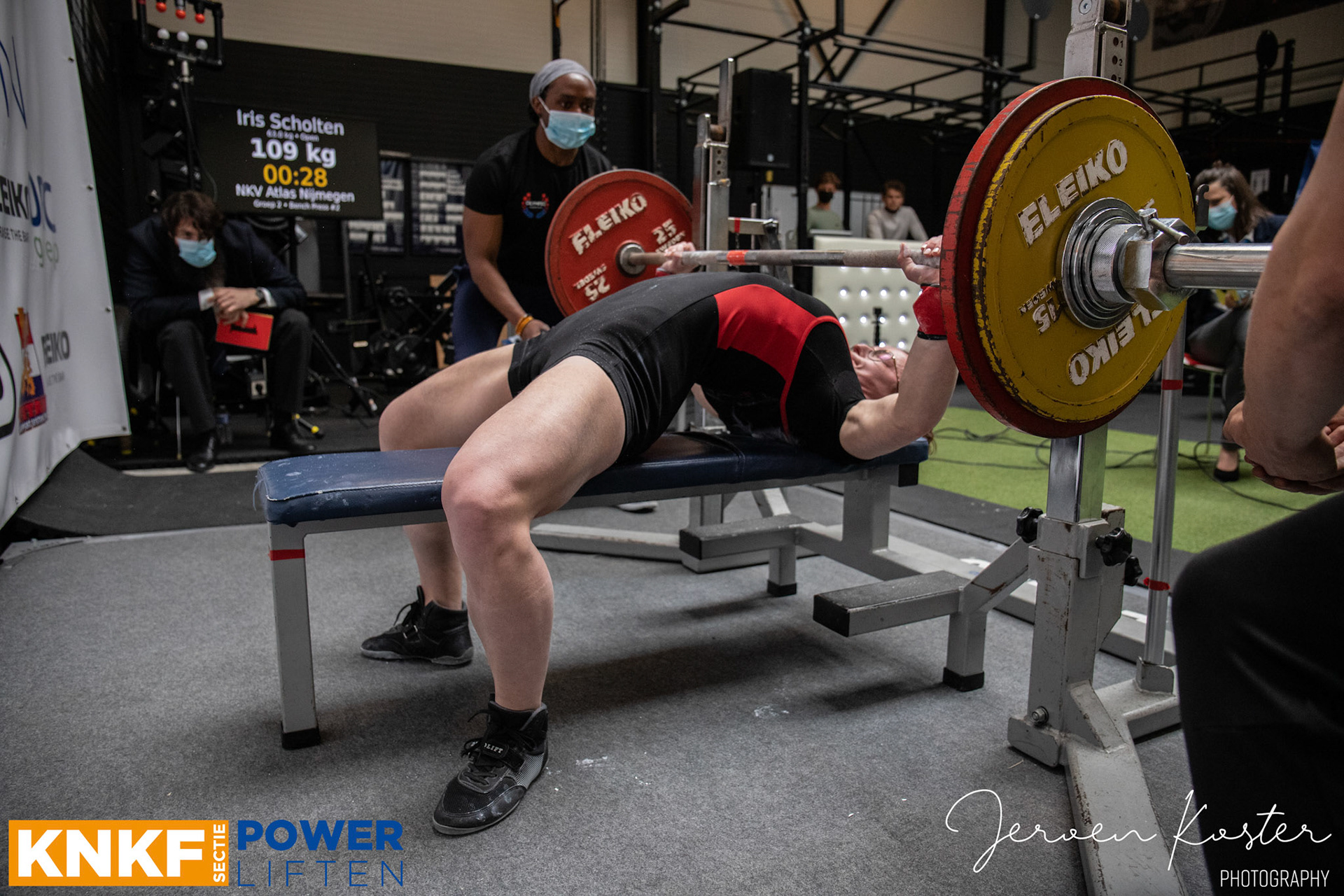 NK powerliften 2021 Dames