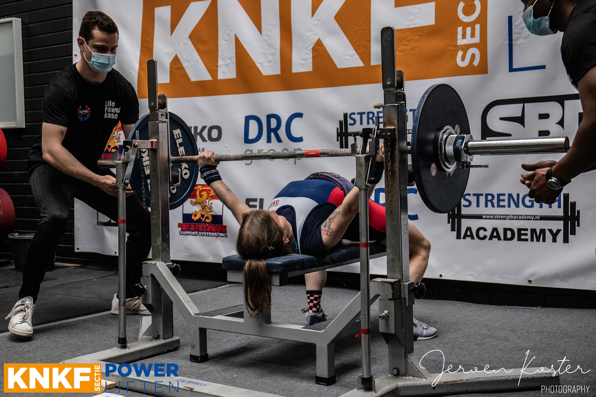 NK powerliften 2021 Dames