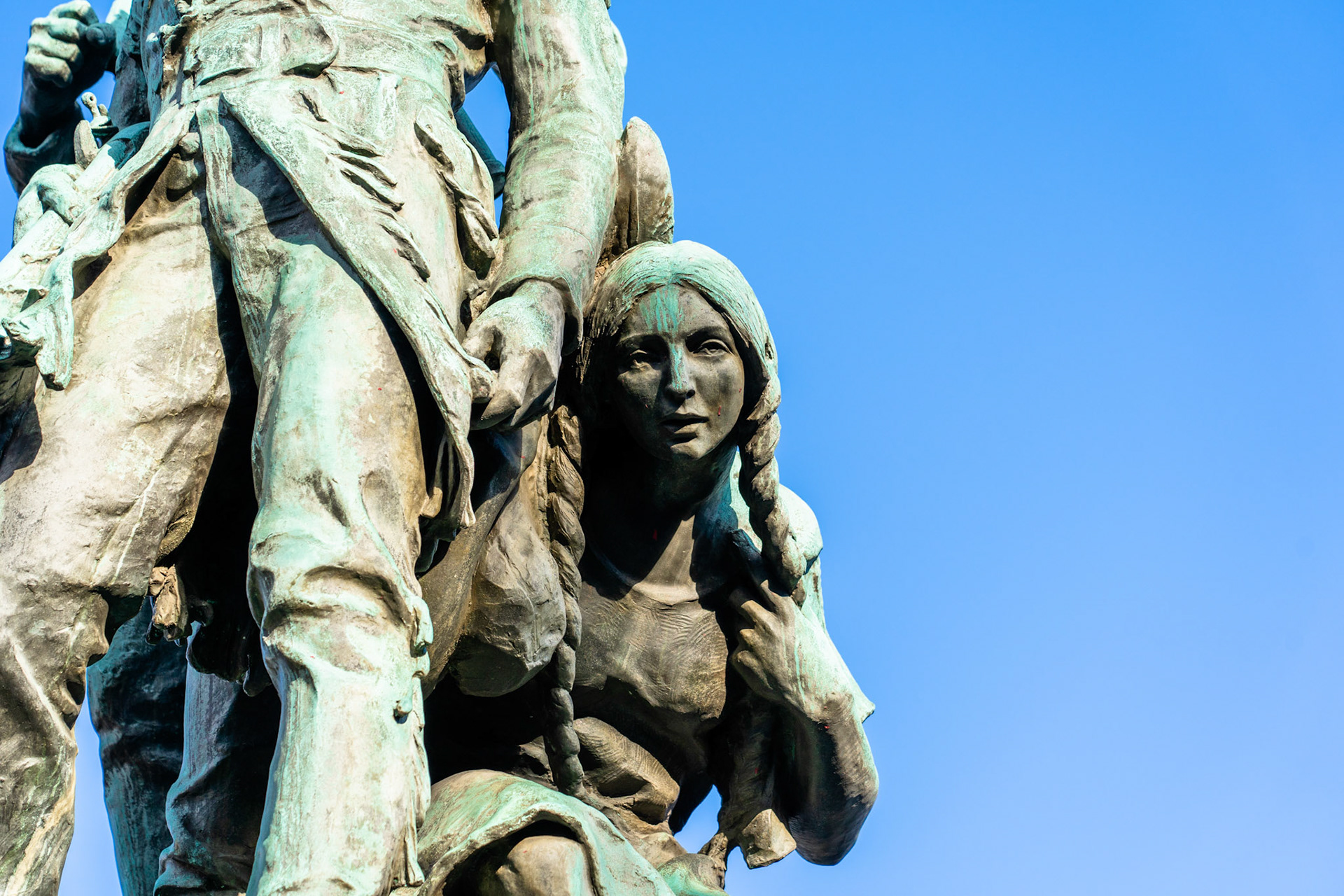Lewis & Clark Statue, Charlottesville, VA. 2018.