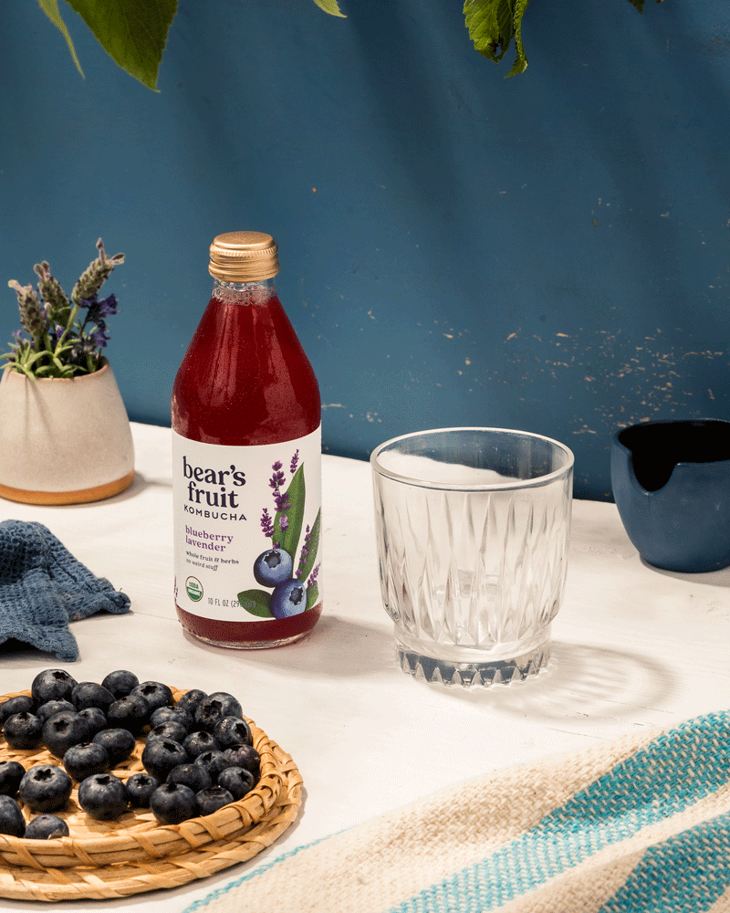 CREATIVES IN RESIDENCE PHOTO AGENCY, NYC BEAR'S FRUIT KOMBUCHA