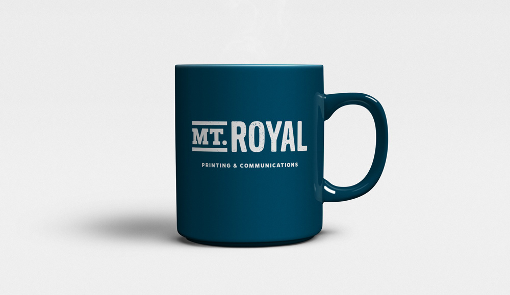 Emilee Beeson branding logo design pictured of mug.